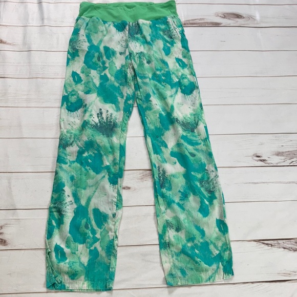 ❌SOLD❌Prana Sea Abstract Print Mid-Rise Pants - Picture 2 of 16